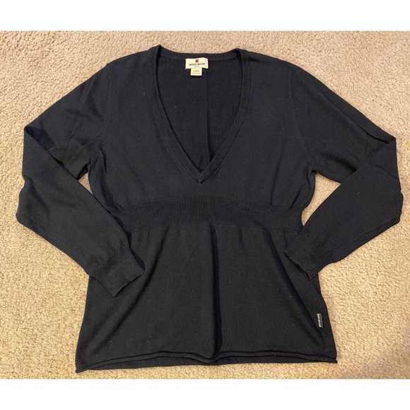 Woolrich Women’s Black Long Sleeve Blouse Size Large - Picture 1 of 6